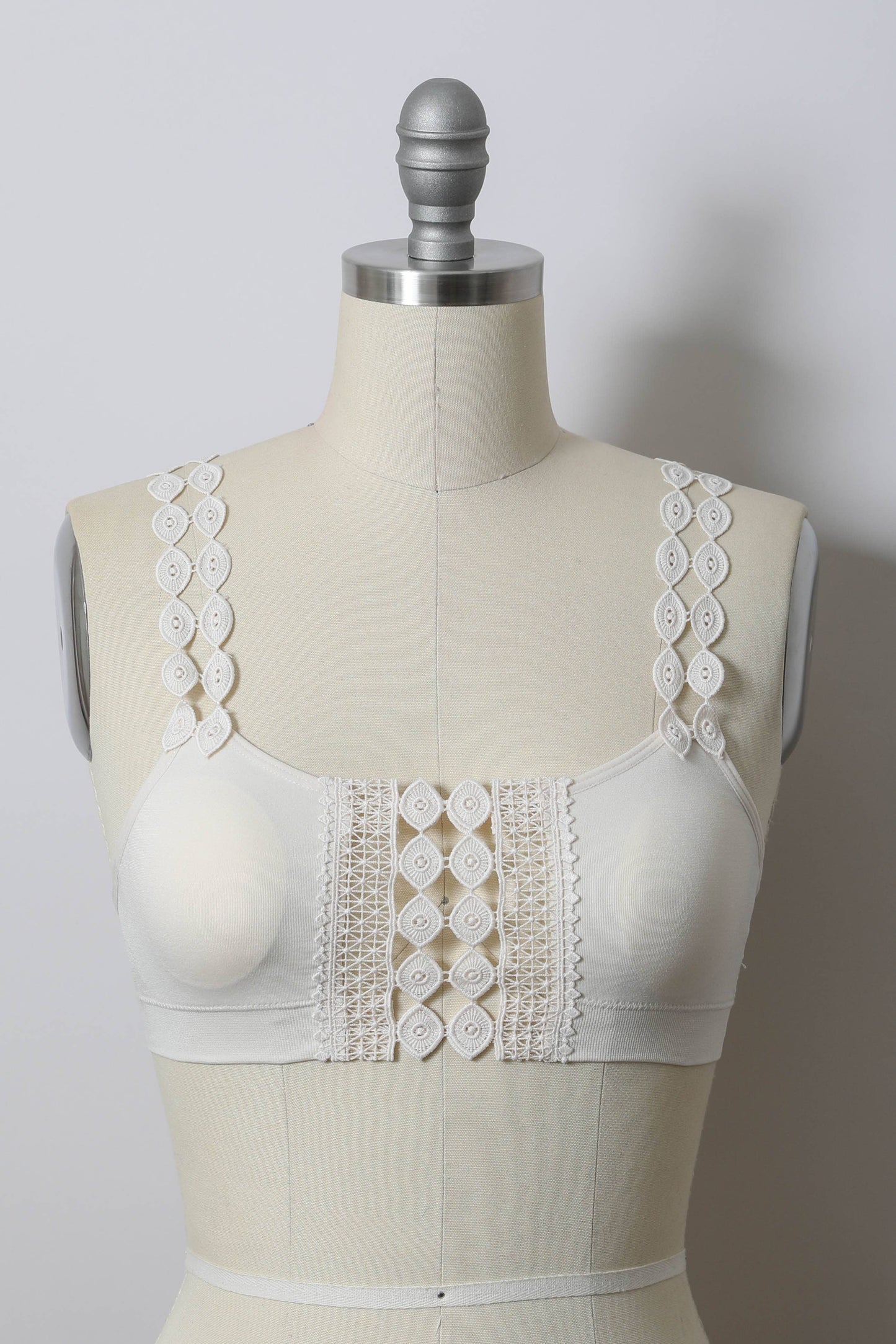 LS Boho Eye Lace Applique Bralette😍