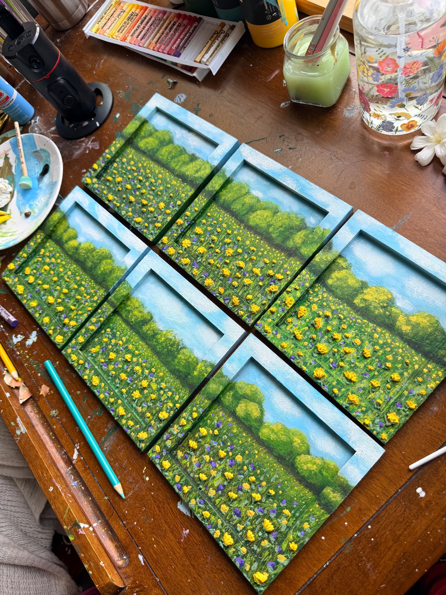 MIDWESTERN WILDFLOWER | Limited Series | Andi Michelle Original Hand Painted Art