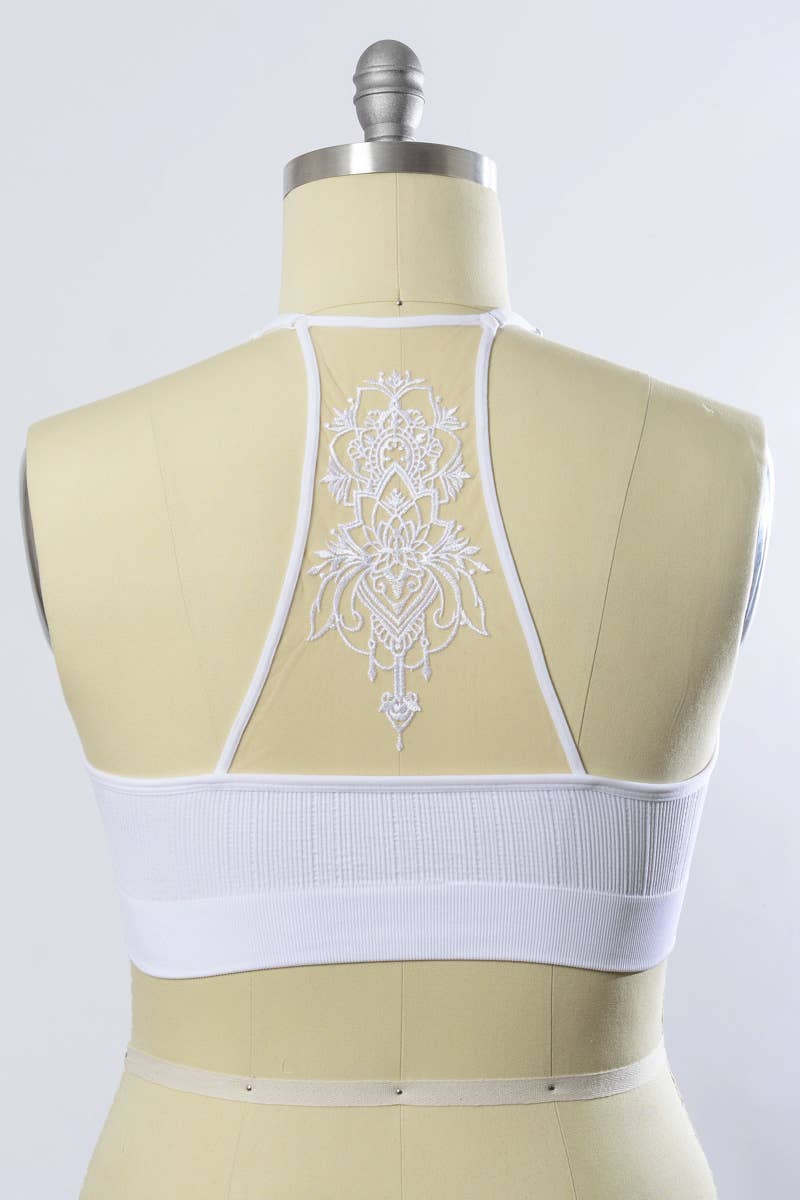 LS Plus Size Tattoo Bralette - Loungewear