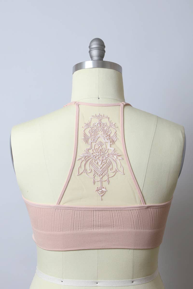LS Plus Size Tattoo Bralette - Loungewear