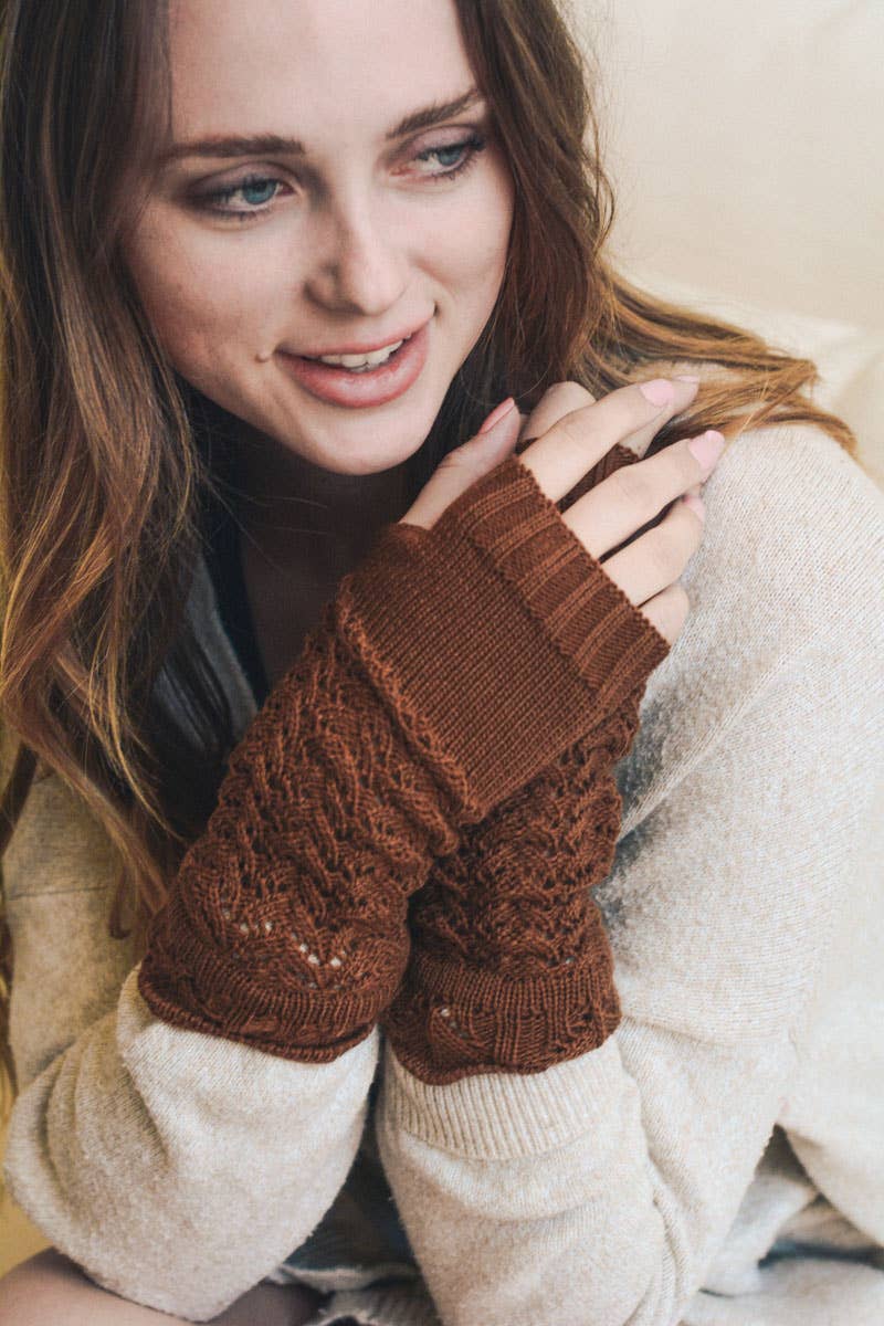 LS Trendy Winter Arm Warmers for Easy Texting 📱