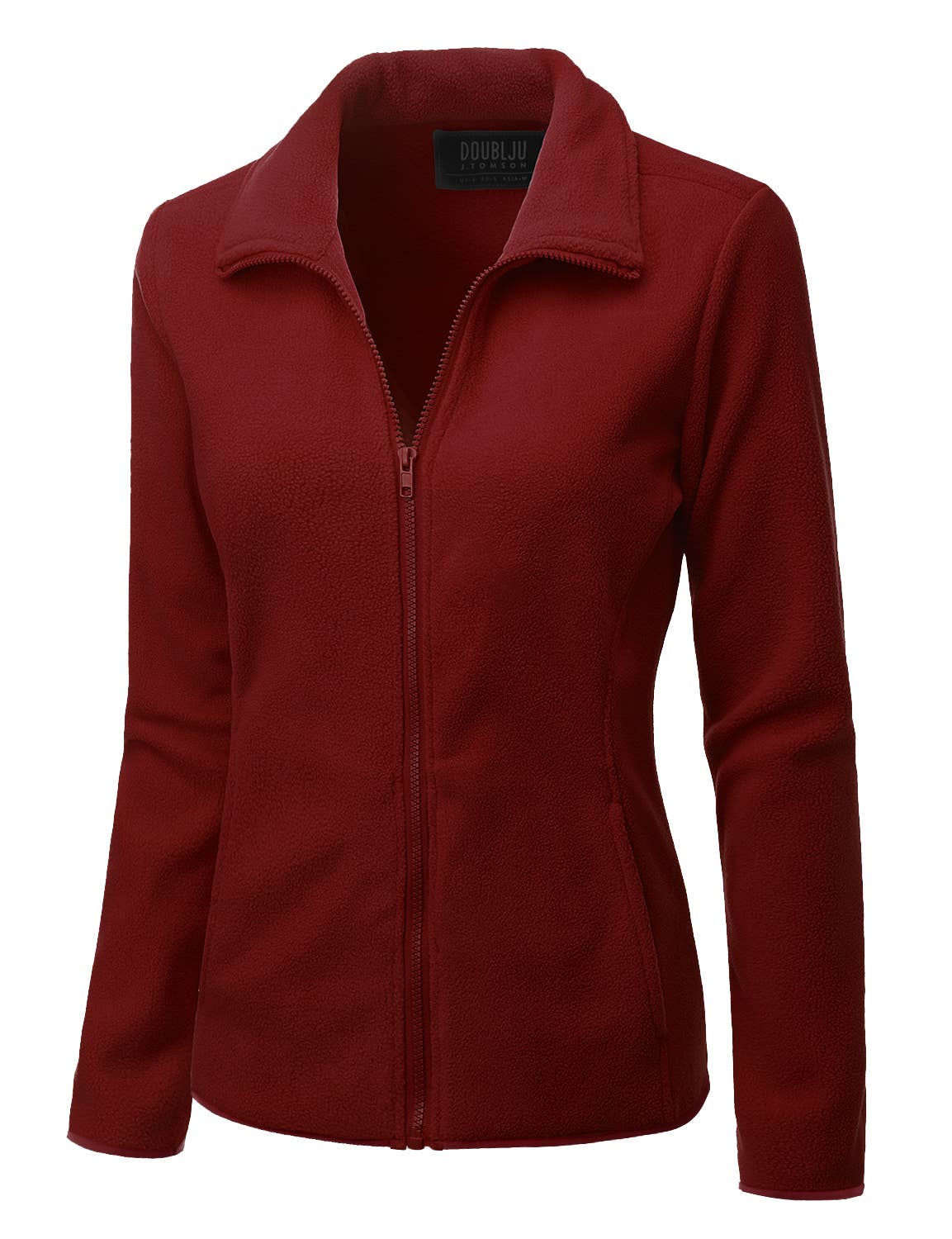 The Little Shoppe Long Sleeve Full-Zip Thermal Basic Fleece Jacket