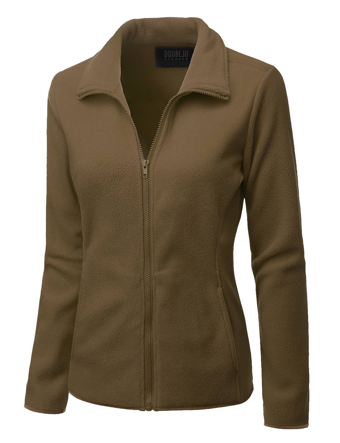 The Little Shoppe Long Sleeve Full-Zip Thermal Basic Fleece Jacket