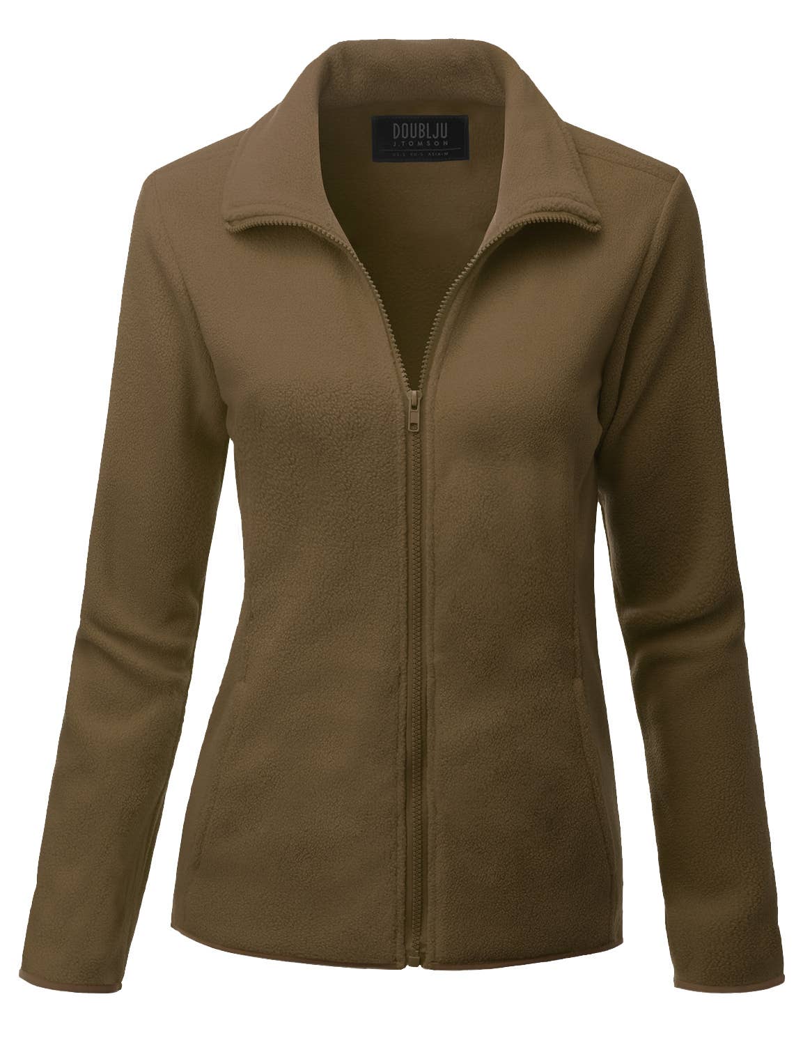 The Little Shoppe Long Sleeve Full-Zip Thermal Basic Fleece Jacket