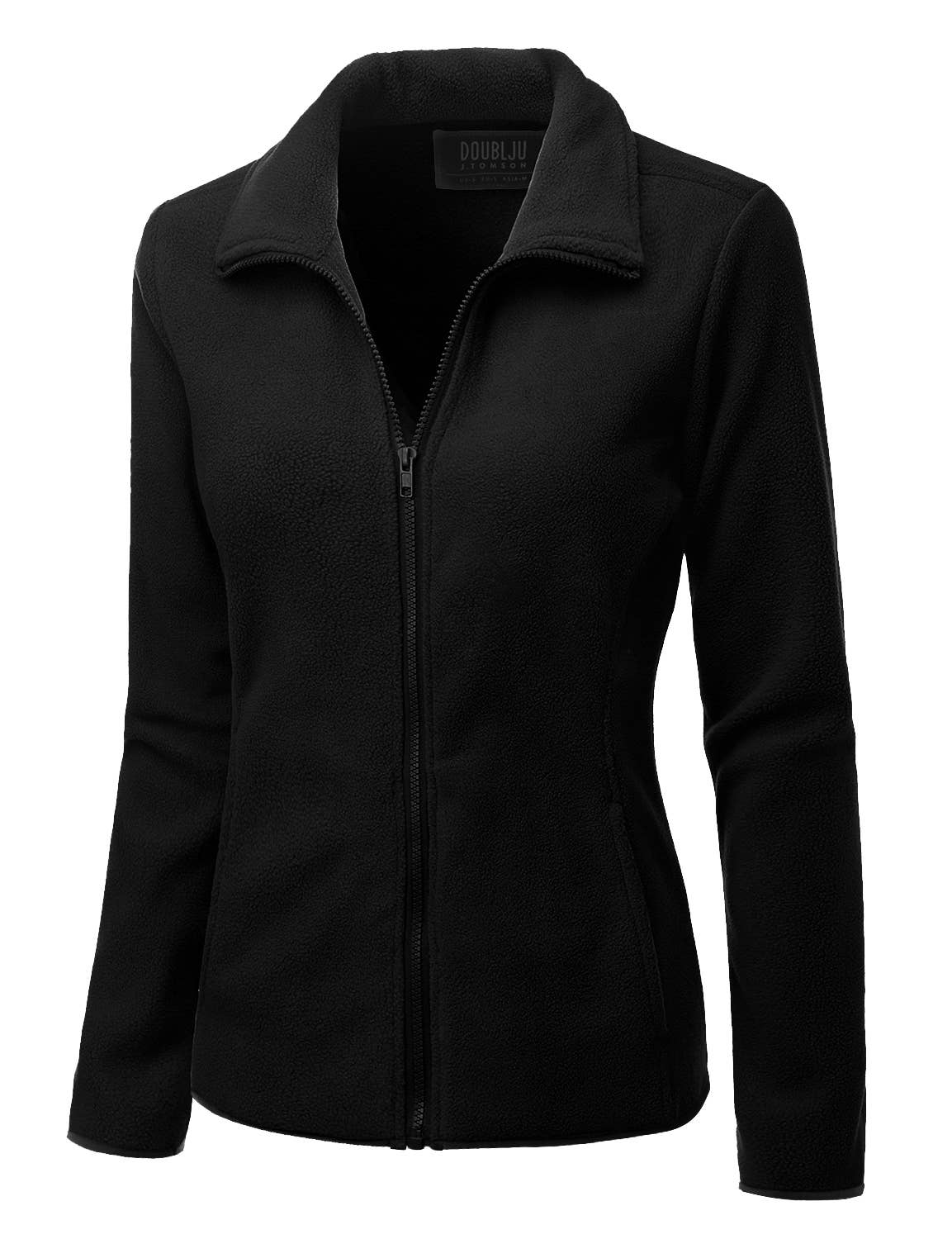The Little Shoppe Long Sleeve Full-Zip Thermal Basic Fleece Jacket