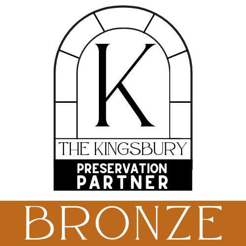Kingsbury Preservation Partner Donation: Bronze Level