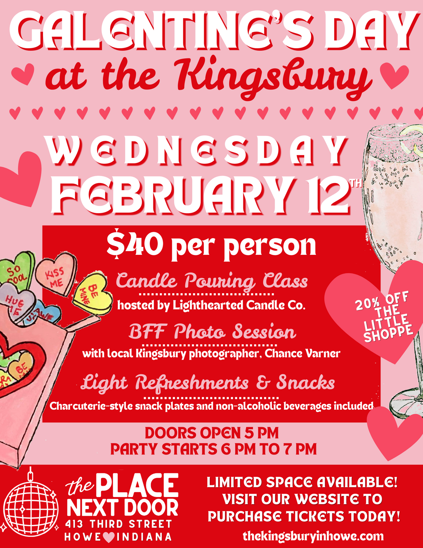 Galentine’s Day Ticket
