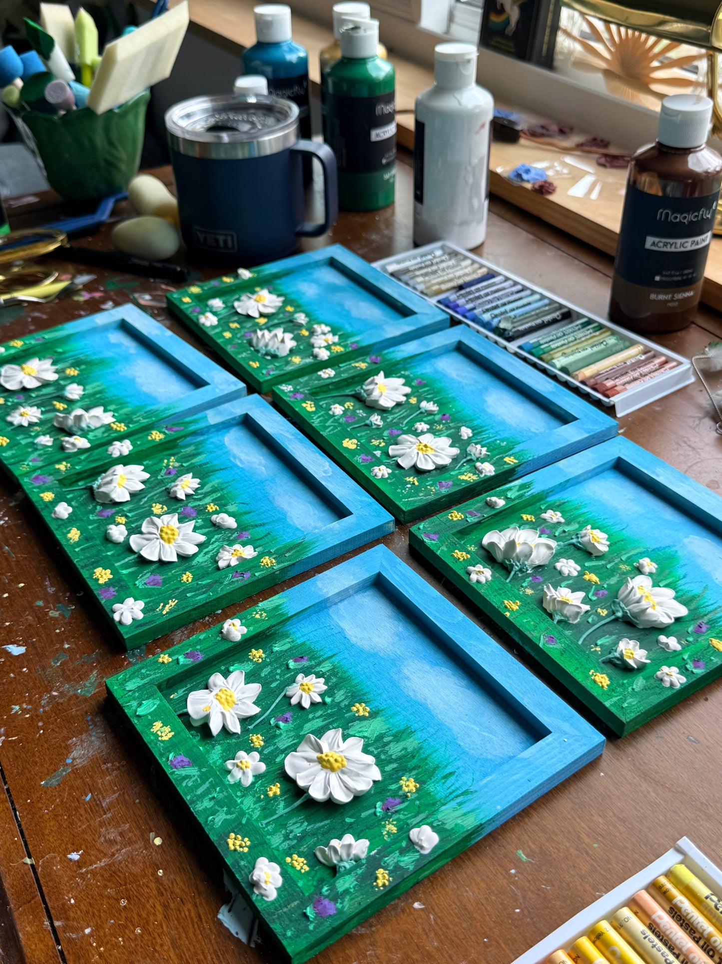 SUMMER MEADOW | Limited Series | Andi Michelle Original Floral Texture Art