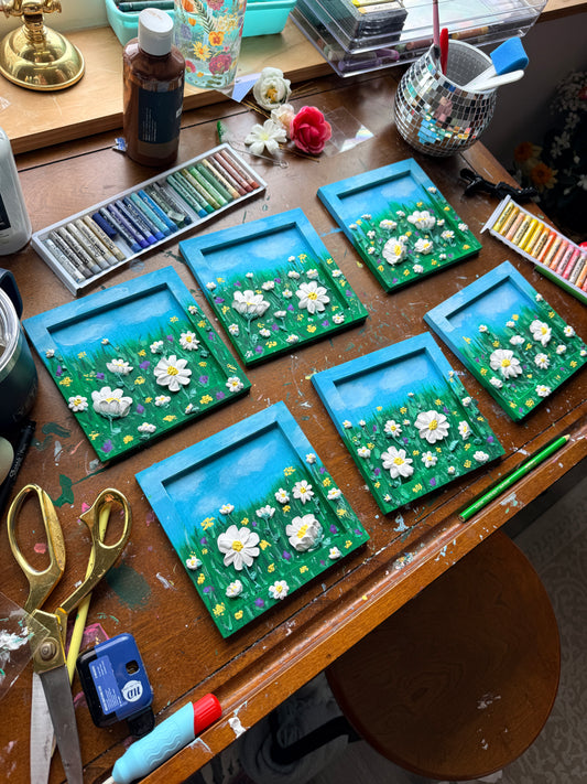SUMMER MEADOW | Limited Series | Andi Michelle Original Floral Texture Art