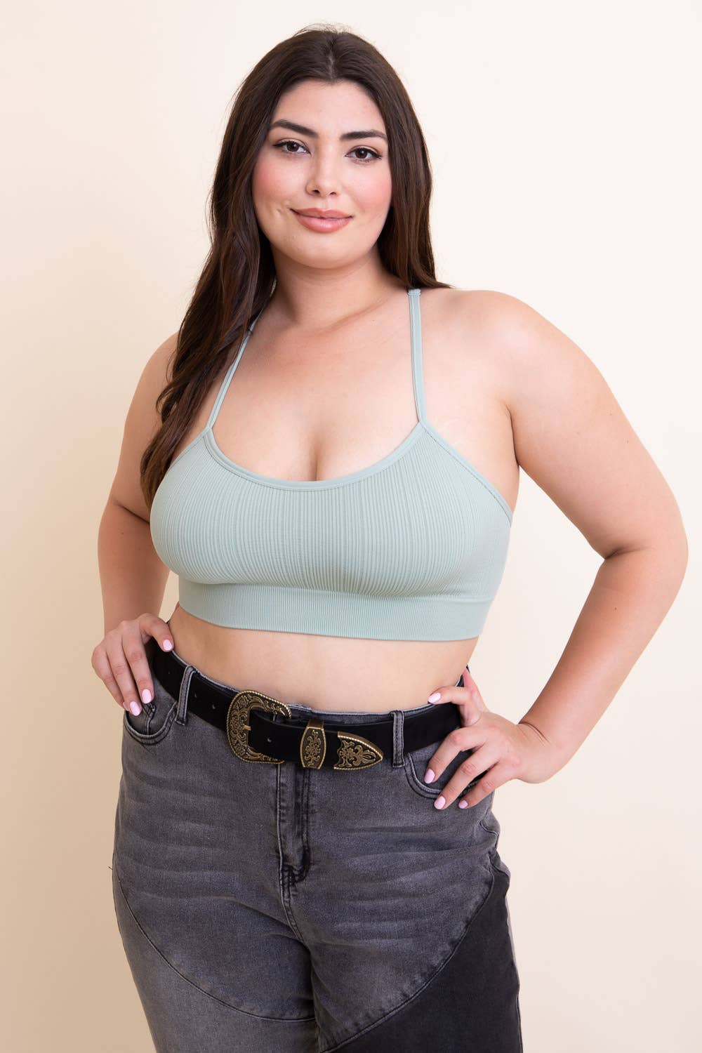 LS Plus Size Tattoo Bralette - Loungewear