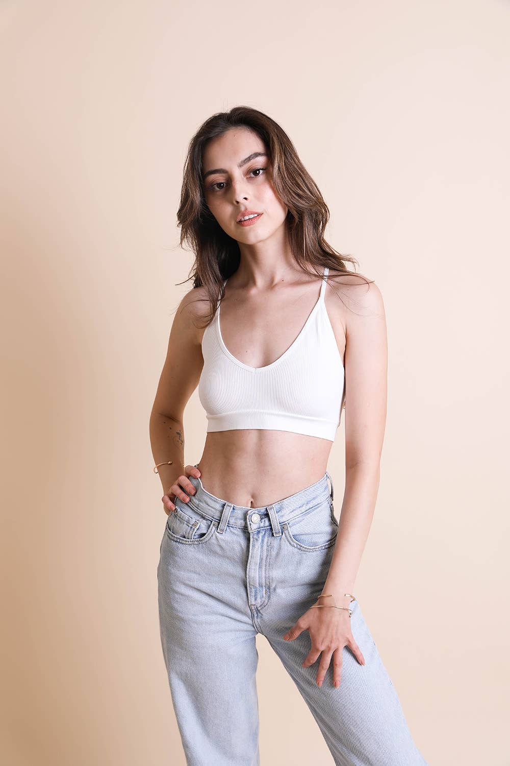 LS Racerback Patch Seamless Bralette